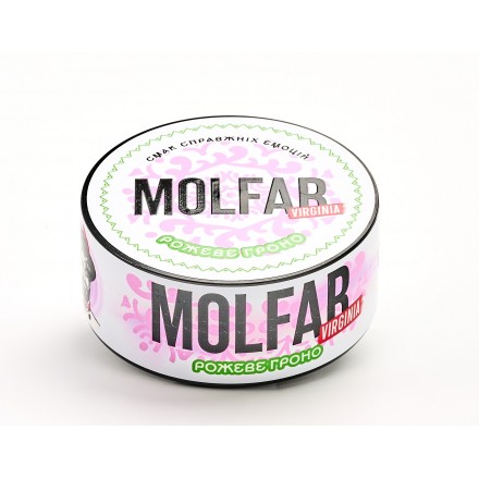 Тютюн Molfar Virginia Line Рожеве Гроно 100 грам (виноград лід)