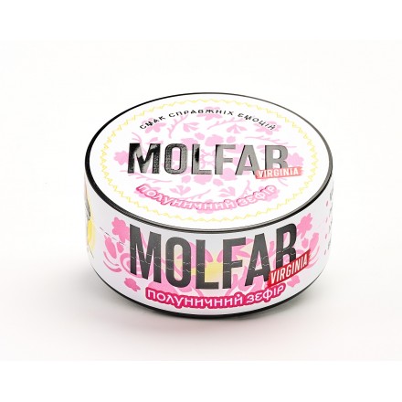 Табак Molfar Virginia Line Полуничний Зефір 100 грам (зефір полуниця)