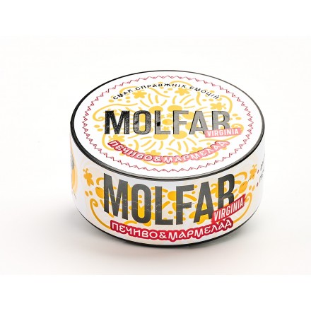Табак Molfar Virginia Line Мармеладне Печіво 100 грам (ананас манго печіво)