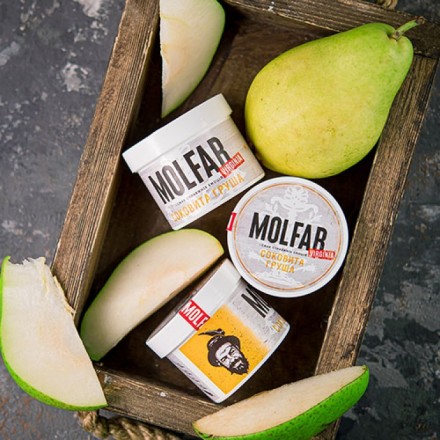 Тютюн Molfar Virginia Line Соковита Груша 60 грам (груша)