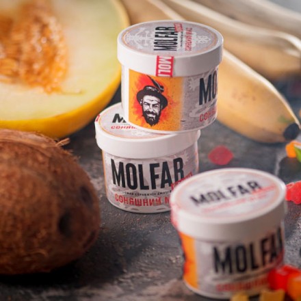 Табак Molfar Virginia Line Соняшний Микс 60 грам (банан гуава диня кокос)