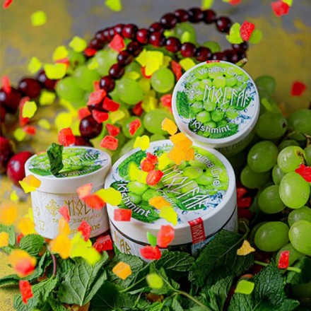 Тютюн Molfar Virginia Line Виноградний Орбіт 60 г (м'ята зелений виноград)