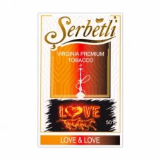 Тютюн Serbetli Love & Love 50 грам (фруктово-кислий мікс зі свіжим кавуном)