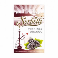 Тютюн Serbetli Blackberry Milkshake 50 грам (ожиновий милкшейк)