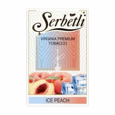 Тютюн Serbetli Ice Peach 50 грам (крижаний персик)