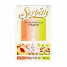 Табак Serbetli Peach Ice Cream Pistachio 50 грамм (персиково фисташковое мороженое)