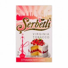 Табак Serbetli Strawberry Cake 50 грамм (клубничный пирог)