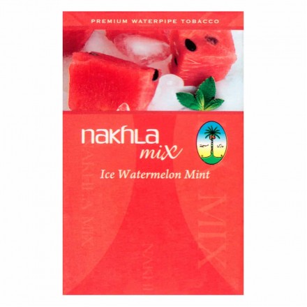 Тютюн Nakhla Mix Ice Watermelon Mint 50 грам (крижаний кавун з м'ятою)