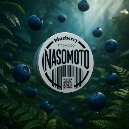 Тютюн Nasomotto Blueberry 100 грам (чорниця)
