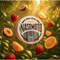 Тютюн Nasomotto Time Elixir 100 грам (полуниця маракуйя ананас апельсин)