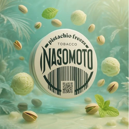 Тютюн Nasomotto Pistachio Freeze 100 грам (фісташкове морозиво)
