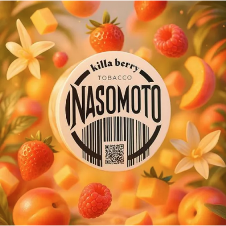 Тютюн Nasomotto Killa Berry 100 грам (ягоди персик диня ваниль)