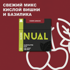 Тютюн Nual Cherry Lamiache 100 грам (вишня базилік)