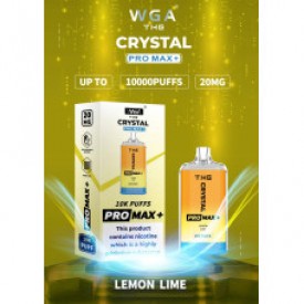 Одноразка Crystal Pro Max 10000 затяжек (лимон лайм)