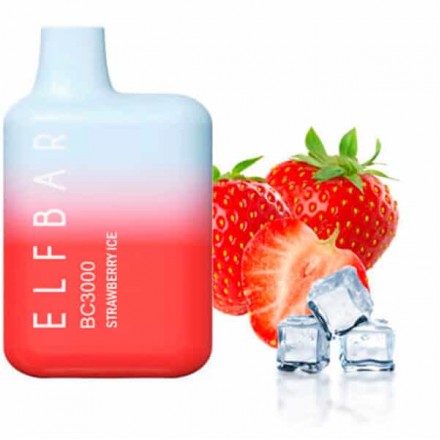 Одноразка Elf Bar BC 3000 затяжек (клубника лед)
