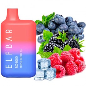 Одноразка Elf Bar BC 4000 затяжек (тройная ягода лед)