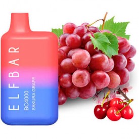 Одноразка Elf Bar BC 4000 затяжек (сакура виноград)