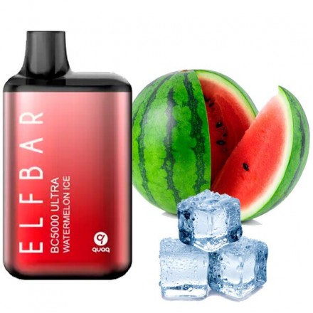 Одноразка Elf Bar BC 5000 Ultra затяжек (арбуз лед)