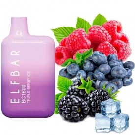 Одноразка Elf Bar Triple Berry Ice BC 5000 затяжек (тройная ягода лед)