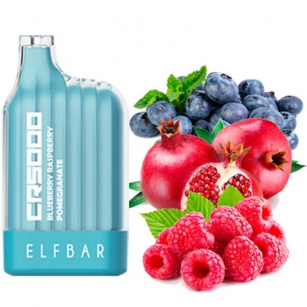 Одноразка Elf Bar CR 5000 затяжок (чорниця малина гранат)