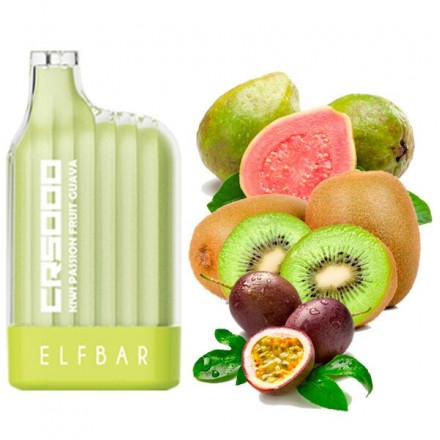 Одноразка Elf Bar CR 5000 затяжек (киви маракуйя гуава)
