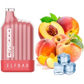 Одноразка Elf Bar CR 5000 затяжек (персик лед)