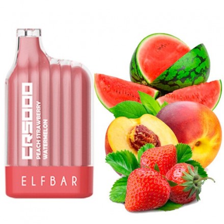 Одноразка Elf Bar CR 5000 затяжек (персик клубника арбуз)