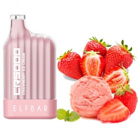 Одноразка Elf Bar СR 5000 затяжек (клубничное мороженое)