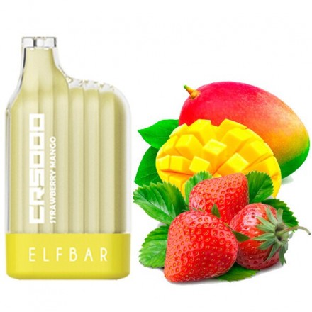 Одноразка Elf Bar CR 5000 затяжок (полуниця манго)