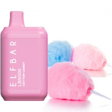 Одноразка Elf Bar LB 5000 затяжек (сладкая вата)