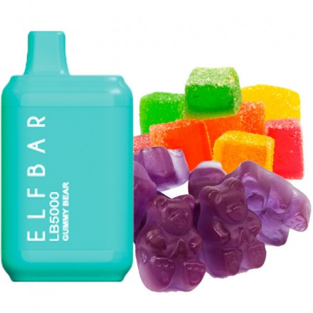 Одноразка Elf Bar LB 5000 затяжок (желейні ведмедики)