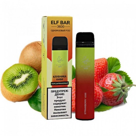Одноразка Elf Bar 3600 затяжек (клубника киви)