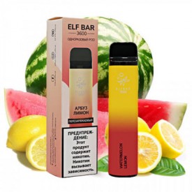 Одноразка Elf Bar 3600 затяжек (арбуз лимон)