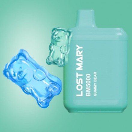 Одноразка Lost Mary BM 5000 затяжек (желейні ведміжата)