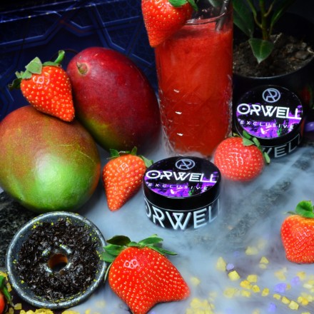 Табак Orwell Strong Mango-Strawberry 50 грам (манго-полуниця)