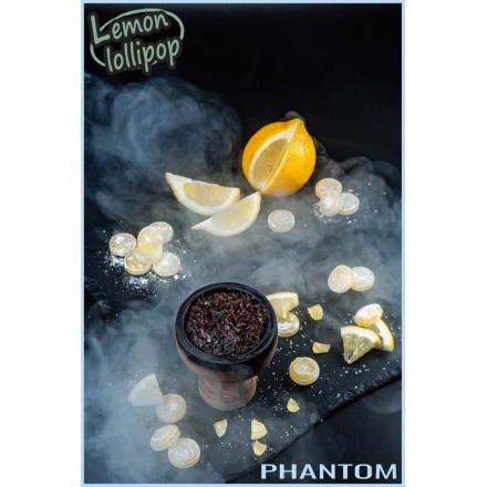 Табак Phantom Medium Lemon Lolipop 100 грамм (лимонный леденец)