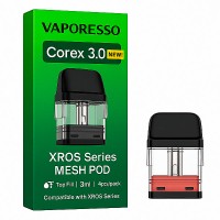 Картридж для Pod системи Vaporesso XROS Series Mesh Corex 3.0 0,6Ω/3ml (1pcs)