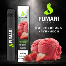 Одноразки Fumari 800 затяжек (мороженое с клубникой)