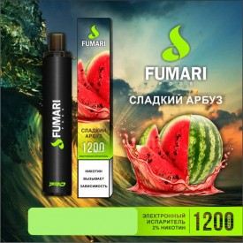 Одноразки Fumari 1200 затяжек (сладкий арбуз)