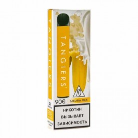 Одноразка Tangiers Banana Milk 900 затяжек (банановый молочный коктейль)