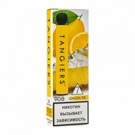 Одноразка Tangiers Lemon Pie 900 затяжок (лимонний пиріг)
