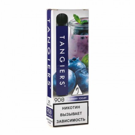 Одноразка Tangiers Blueberry Yogurt 900 затяжек (черничный йогурт)