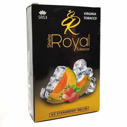 Табак Royal Ice Strawberry Melon 50 грамм (ледяная клубника с дыней)