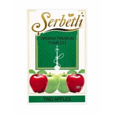 Табак Serbetli Two Apples 50 грамм (двойное яблоко)