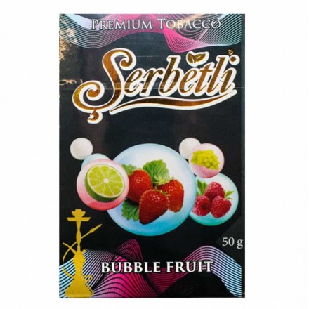 Тютюн Serbetli Bubble Fruit 50 грам (фруктова жуйка)