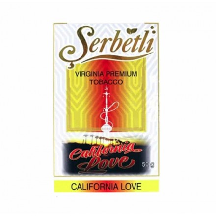 Тютюн Serbetli California Love 50 грам (ананас з манго та лимоном)