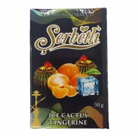 Табак Serbetli Ice Cactus Tangerine 50 грамм (кактус мандарин лед)