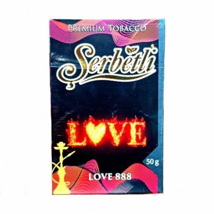 Табак Serbetli Love 888 50 грамм (микс ягод дыня арбуз)