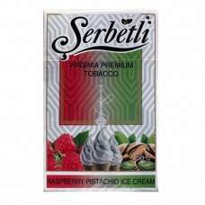 Тютюн Serbetli Raspberry Ice Cream Pistachio 50 грам (малинове морозиво фісташкове)