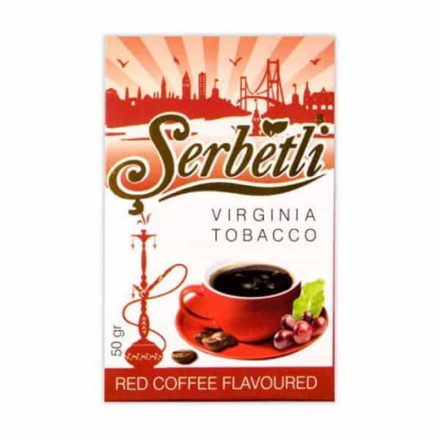 Тютюн Serbetli Red Coffee 50 грам (кава з журавлиною)